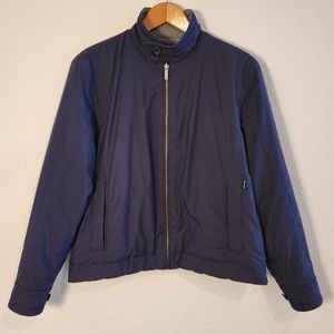 Faconnable Reversible Men's Jacket Medium Navy Blue or Gray